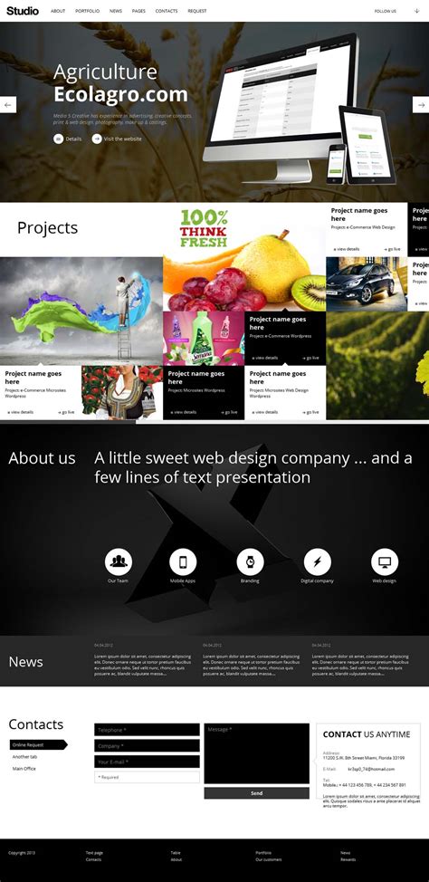 Awesome Responsive Business WordPress Themes – WordPress Mojo