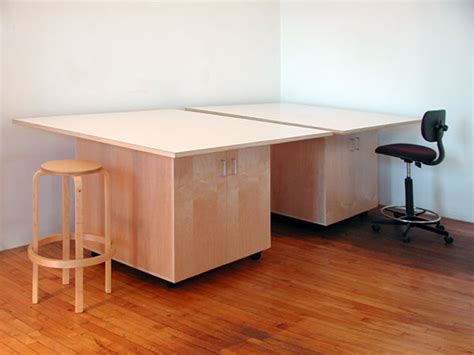 Art Studio Furniture System; Desks, Work Tables, and Conference Room Tables, by Art Boards™.