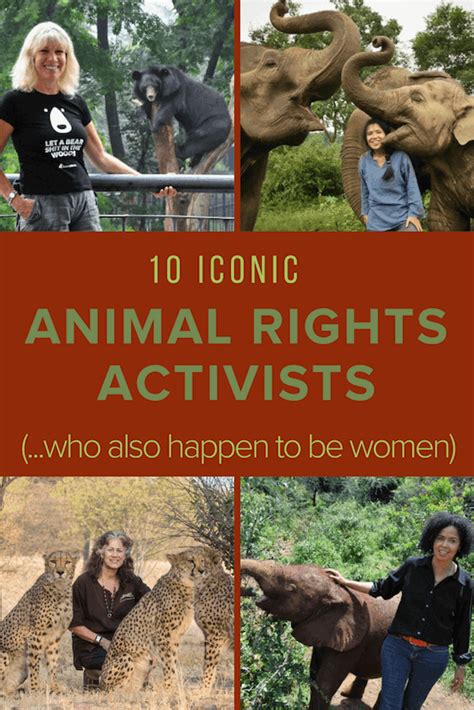 10 Inspirational Animal Rights Activists (Who Happen to Be Women)