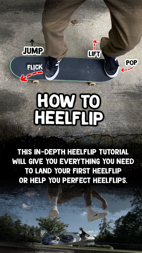 How to Heelflip on a skateboard. This in-depth heelflip tutorial will give you everything you ...