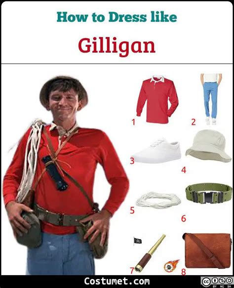 Gilligan & Skipper (Gilligan’s Island) Costume for Halloween