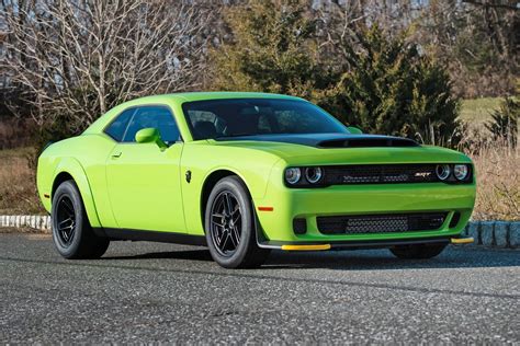 Sublime Green 2023 Dodge Challenger SRT Demon 170 Up for Grabs With 12 ...