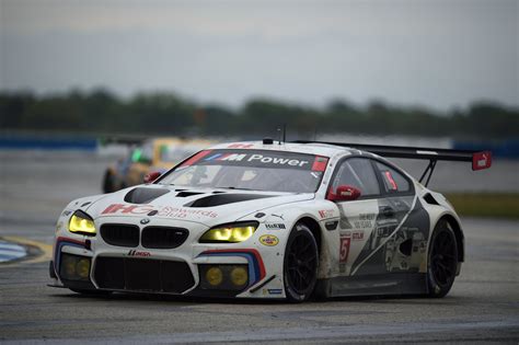 BMW M6 GTLM and BMW M6 GT3 both finished second at the 12 Hours of Sebring