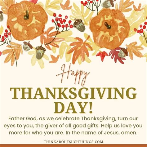 27 Short Thanksgiving Prayers To Share With Loved Ones (Plus Images) | Think About Such Things