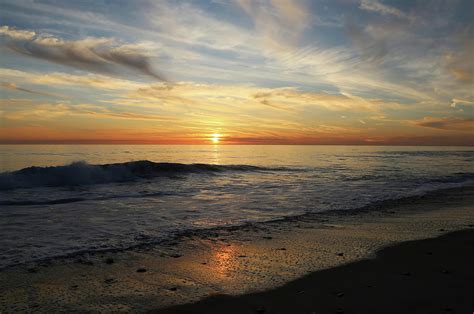 Pacific Ocean Sunset Photograph by Michael Peak | Fine Art America