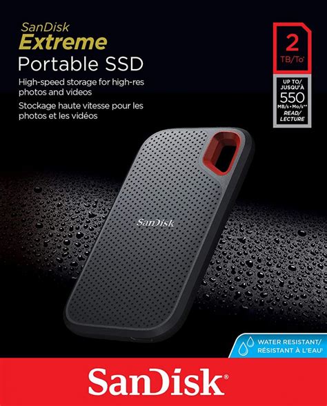 SanDisk 2TB Extreme Portable SSD – SDSSDE60-2T00-G25 – Pam Infotech