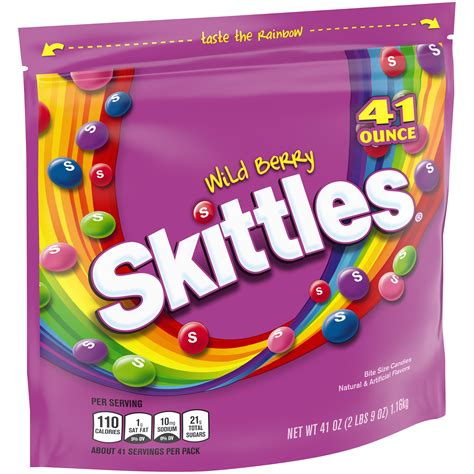 Wild Berry Skittles Nutrition Label | Blog Dandk