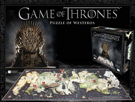 4D Cityscape Game of Thrones Westeros Puzzle Fantasy Horror & Sci-fi