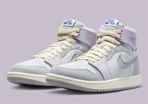 Air Jordan 1 Zoom CMFT Grey Purple DV1305-005 | SneakerNews.com