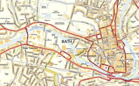 Bath Street Map | I Love Maps