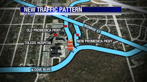 New traffic pattern accessing Toledo Hospital starts Friday