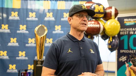 Michigan football's Jim Harbaugh confirms hiring agent, current focus