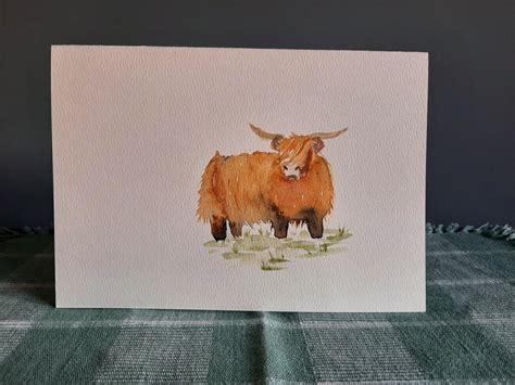 My Highland cow 🐄 : r/Watercolor