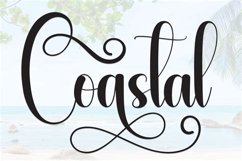 Coastal Font Download Free - Black Fonts