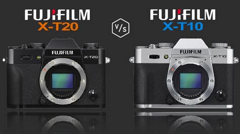 FujiFilm X-T20 vs FujiFilm X-T10 - YouTube