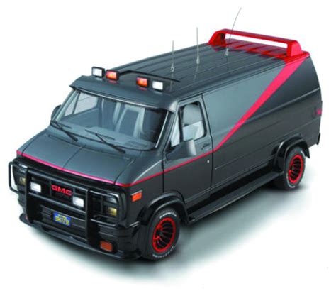 NOV118131 - HW HERITAGE A-TEAM 1/18 VAN DIE-CAST - Previews World