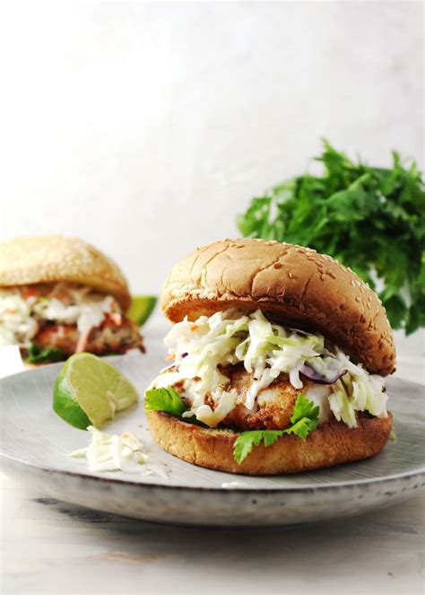 Blackened Fish Sandwich - Aimee Mars