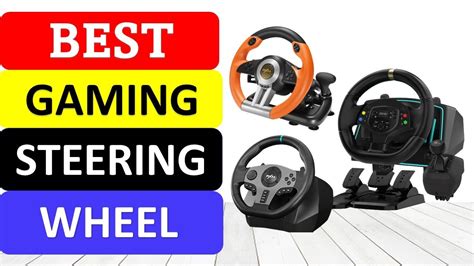 TOP 10 Best Gaming Steering Wheel in 2023 - YouTube