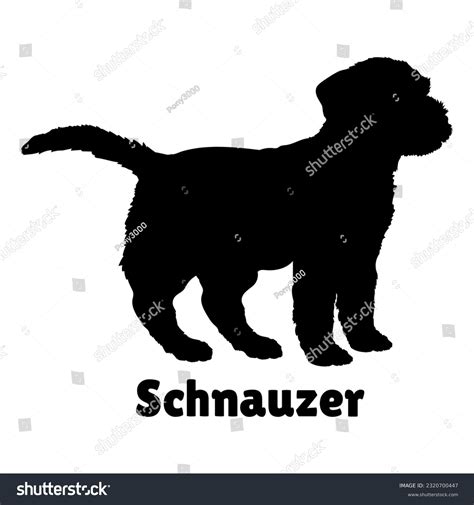 1,865 Schnauzer Silhouette Images, Stock Photos, 3D objects, & Vectors ...