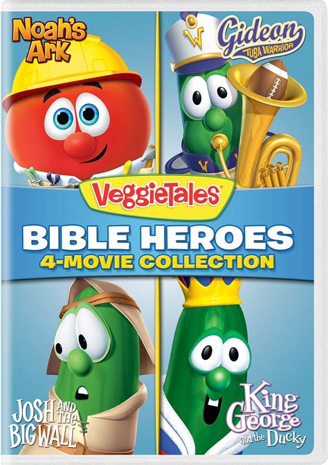Buy VeggieTales: Bible Heroes - 4-Movie Collection (Noah's Ark / Gideon ...