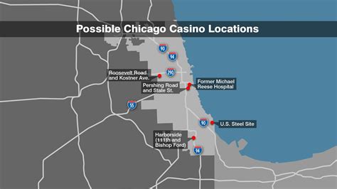 Casinos In Illinois Map - World Of Light Map