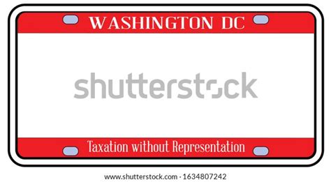 27 Washington Dc License Plate Images, Stock Photos, 3D objects ...