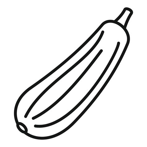 Bottle gourd icon, outline style 14423260 Vector Art at Vecteezy