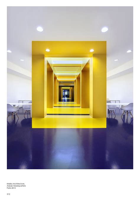 Colors in interior design office - 65 photo