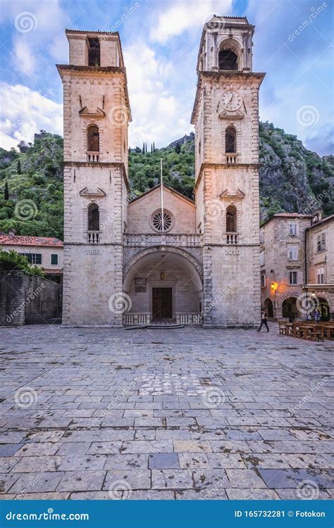 Cathedral in Kotor editorial photo. Image of cathedral - 165732281