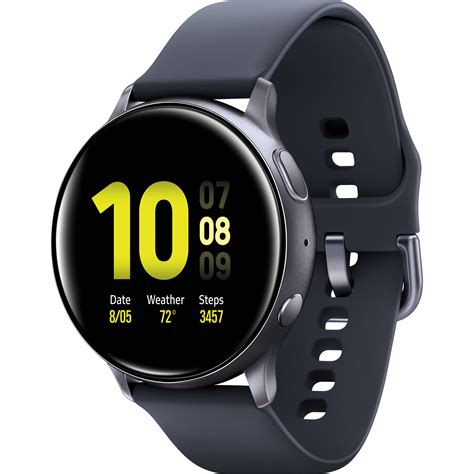 Samsung Galaxy Watch Active2 Bluetooth Smartwatch SM-R820NZKAXAR