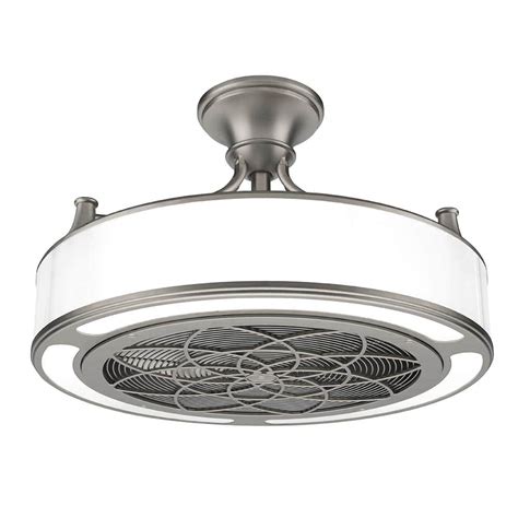 Anderson 22 in. Indoor/Outdoor Brushed Nickel Ceiling Fan-CF0110 - The Home Depot