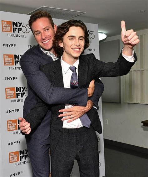 Call Me By Your Name nyff-04oct17-Armie Hammer & Timothée Chalamet Film ...