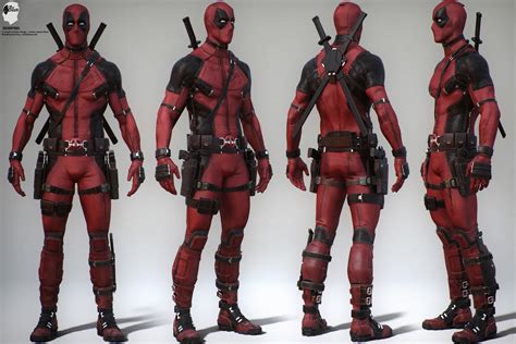 Deadpool Concept Art by Joshua James Shaw | Concept Art World