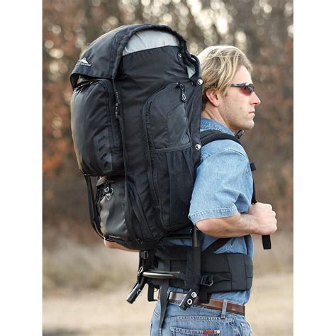 High Sierra® 65 - liter External Frame Pack, Black | External frame ...