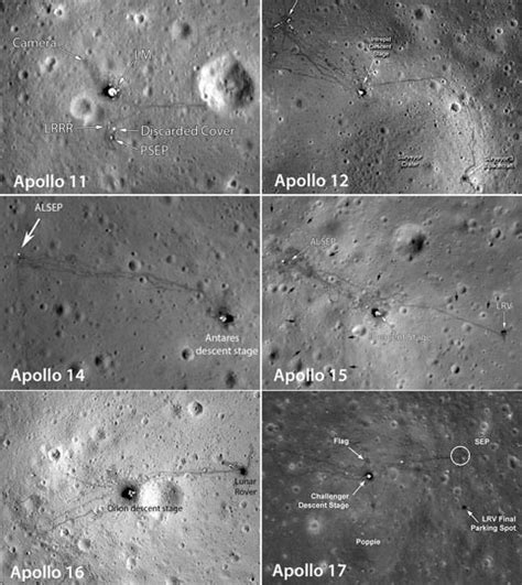 How to See All Six Apollo Moon Landing Sites - Sky & Telescope - Sky ...