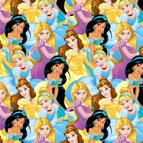 Disney Princess Wrapping Paper Princess Gift Wrap Princess - Etsy