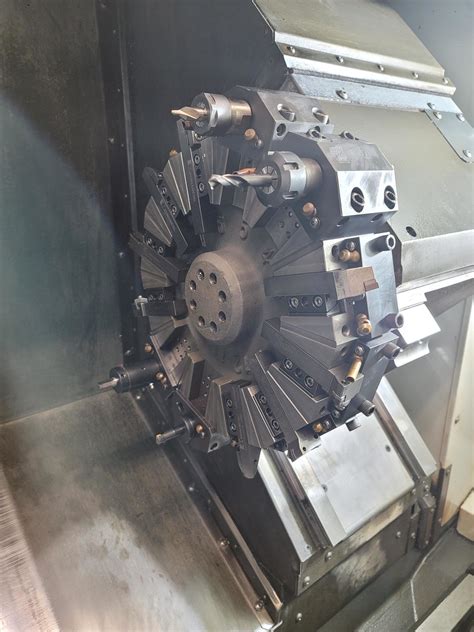 Haas ST-10 CNC Lathe, 2021- Bar Feeder, Presetter, Chip Conveyor, Parts ...