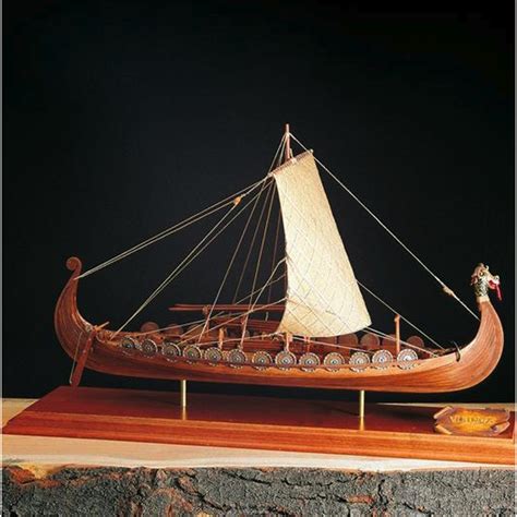 Viking Drakkar 1:50 Amati Model Ship Kit | Boat building, Wood boat ...