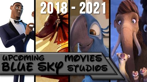 Upcoming Blue Sky Studios Movies (2018-2021) - YouTube