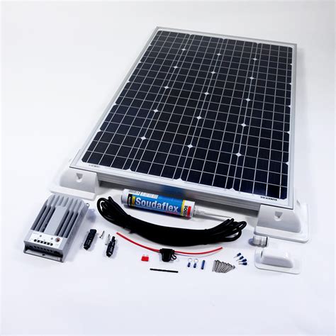 80w 12v MPPT Solar Battery Charger Vehicle Kit