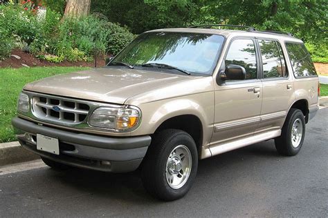 Then came my first new car, my 99 Ford Explorer. SUVs were very popular at the time, and this ...