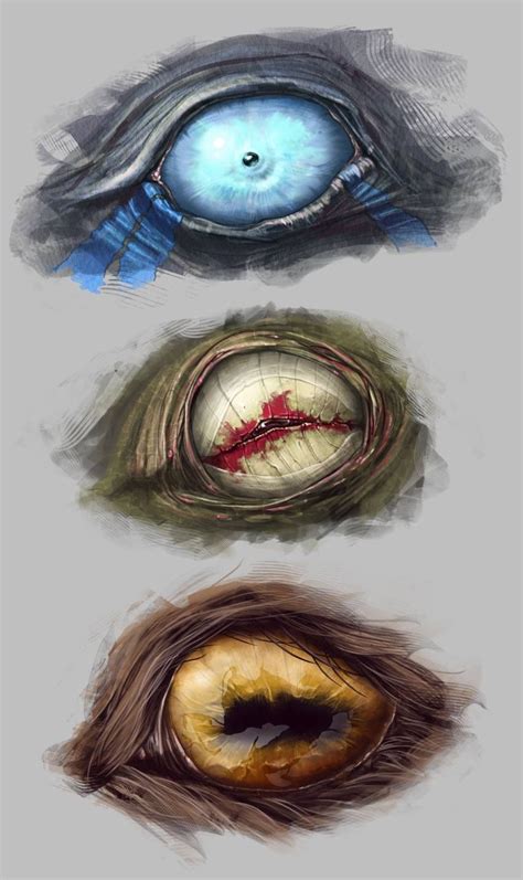 Beastie eyes | Creepy eyes, Creature art, Creature concept art