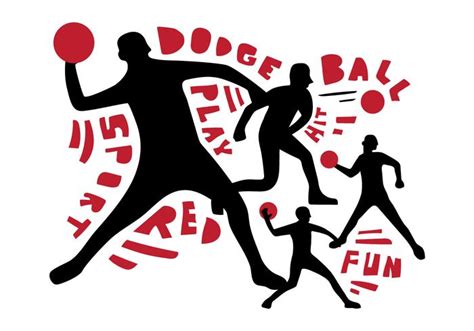 Free Dodgeball Player Vector Poster 122823 Vector Art at Vecteezy