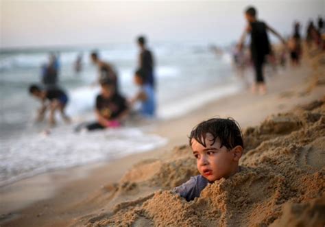 IN PHOTOS: Scenes from the beach in Gaza - The Jerusalem Post