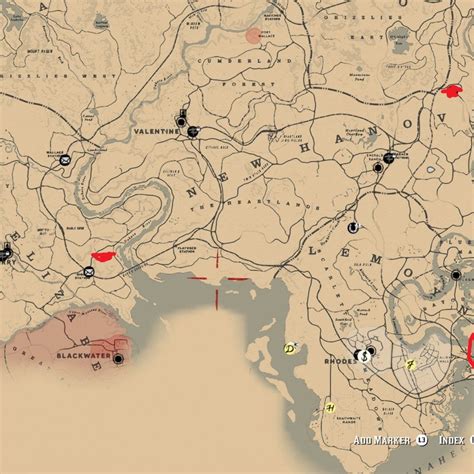 Rdr2 Trapper Map