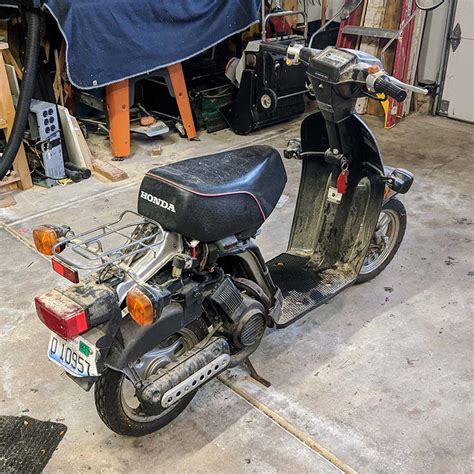 1986 Honda Spree NQ50 Scooter Project | Triumph Bonneville - A Personal Moto Blog