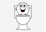 Cartoon Clip Art Toilet Coloring Pages sketch template