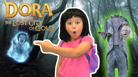 Dora the Explorer Spooky Kids Parody Skit - YouTube