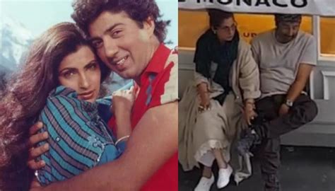 Sunny Deol And Dimple Holidaying Together In An Old Video Resurfaces, Netizens Pens, 'So Shameless'