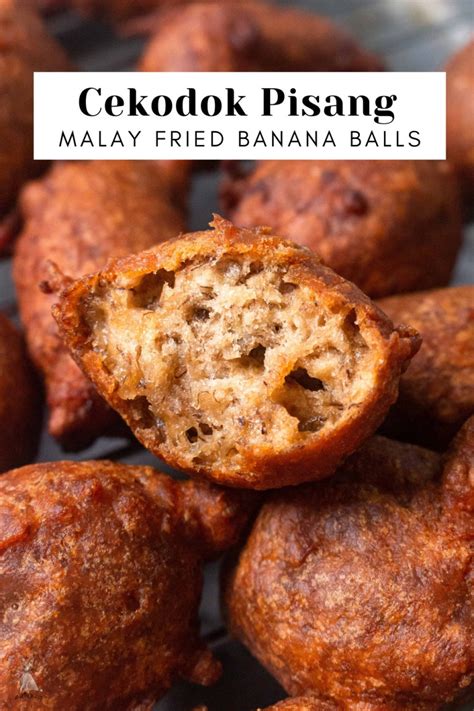 Cekodok Pisang (Malay Fried Banana Balls) - eatwkriss